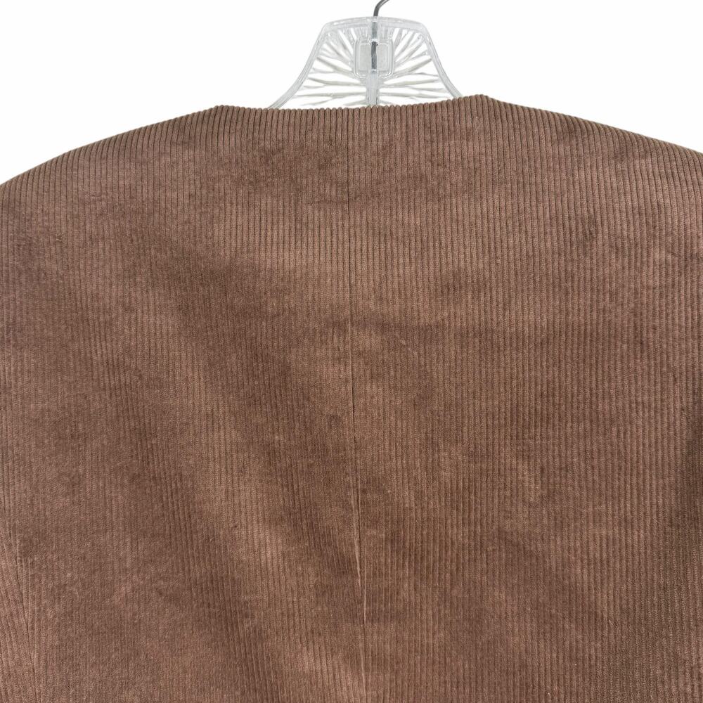Veronica Beard Bentley Double Breasted Corduroy Jacket Brown Size 2 - Picture 9 of 11